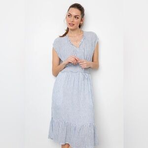 RAILS Ashlyn Fremont Stripe Dress Large